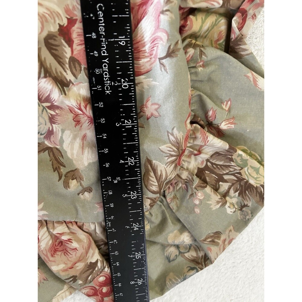 Ralph Lauren Charlotte Full Comforter 4 Piece Set Dust Ruffle 2 Shams Sage Green - Picture 6 of 13